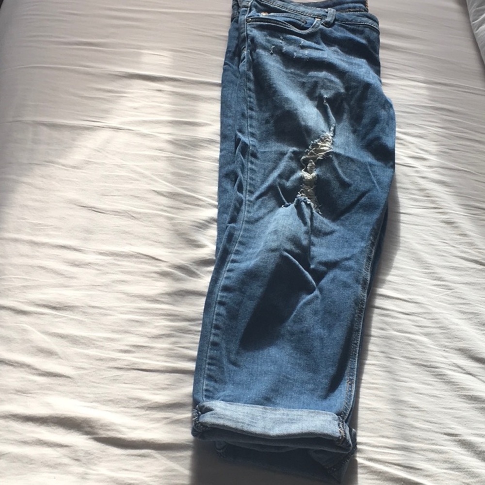 Light-medium was jeans